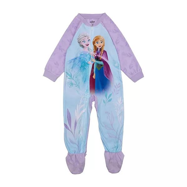 Disney's Frozen Elsa & Anna Toddler Girl "Sister's Journey" Microfleece Footed Pajamas | Kohl's