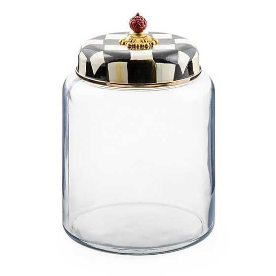 Courtly Check Storage Canister - Bigger | MacKenzie-Childs