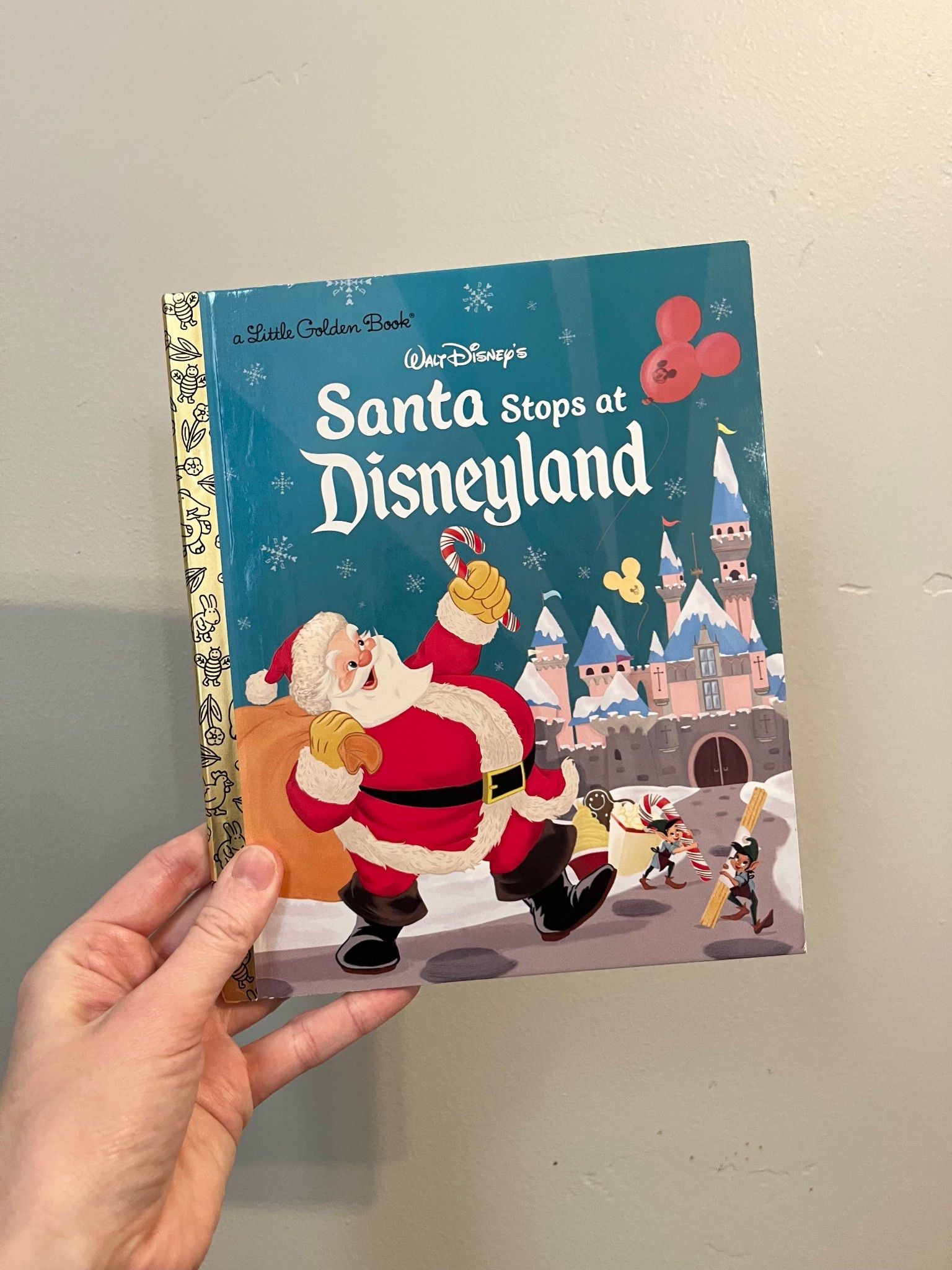 Santa Stops at Disneyland is such a cute and fun Little Golden Book for kids who love Disneyland or will be going at Christmas time  

#LTKGiftGuide #LTKHoliday #LTKmomlife