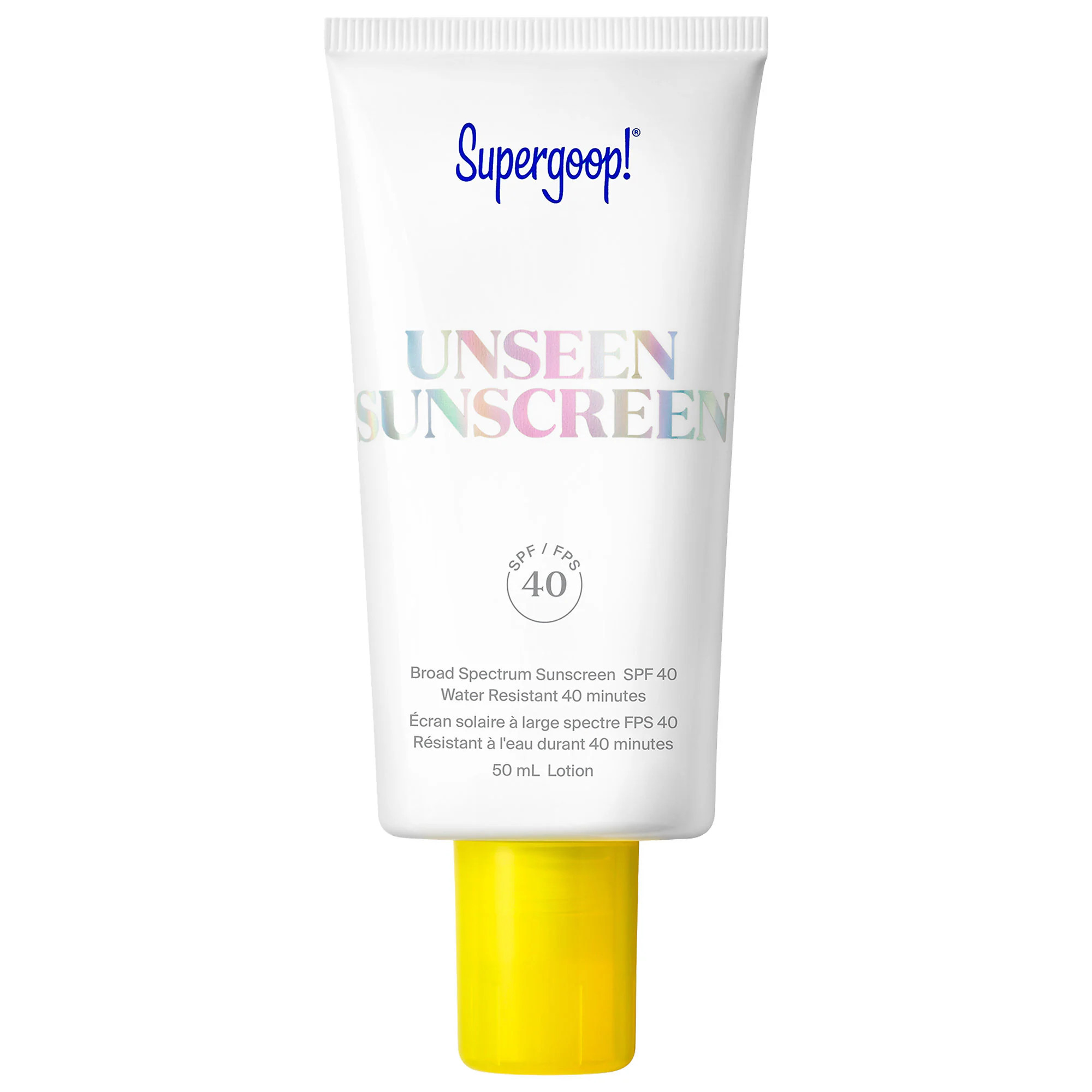 Supergoop! Unseen Sunscreen Invisible Broad Spectrum SPF 40 PA +++ 1.7 oz/ 50 mL | Sephora (CA)