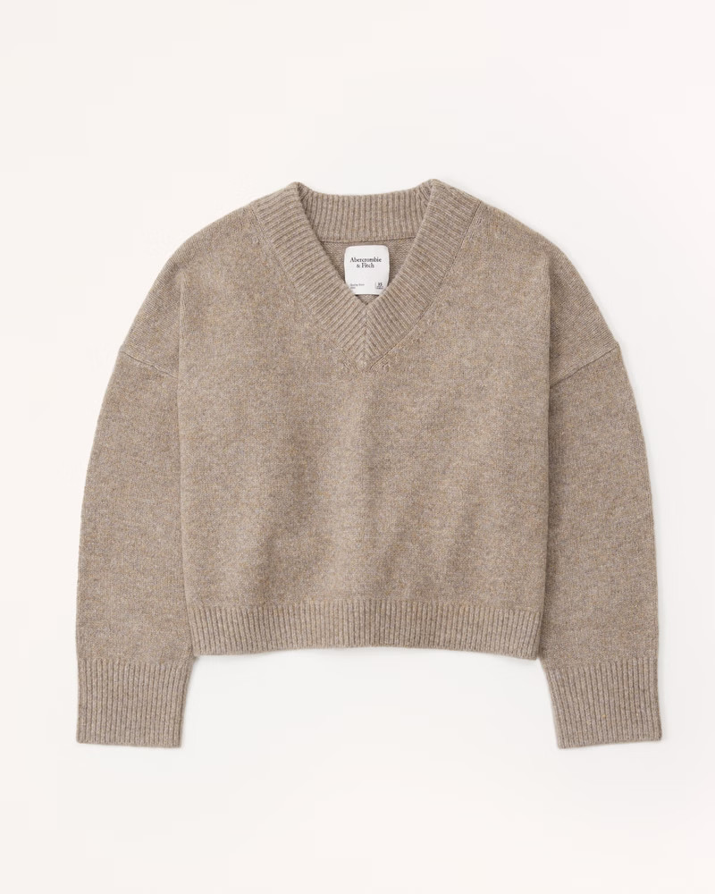 Wedge V-Neck Sweater | Abercrombie & Fitch (US)