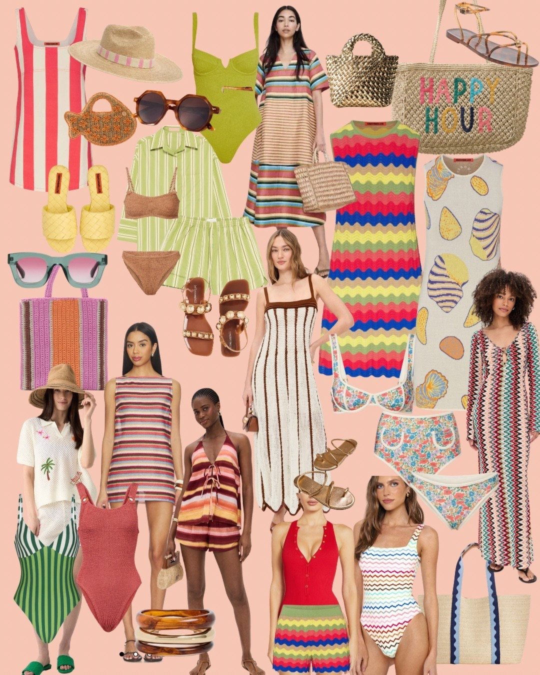 Spring break but make it for adults! Looks to take you from the beach to the pool and lunch and dinner! 

#LTKmomlife #LTKootd #LTKTravel