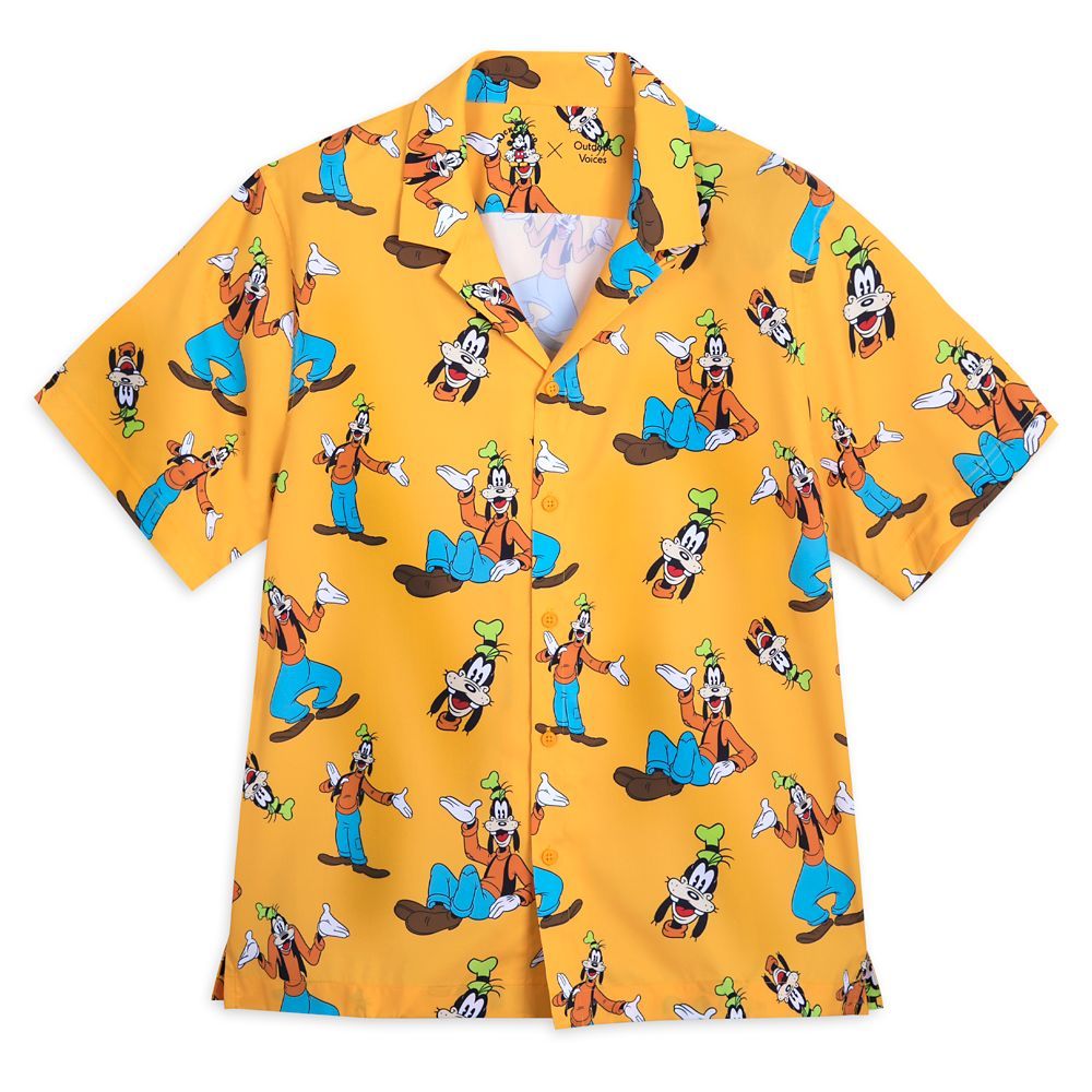 Goofy SolarCool Tourist Shirt for Men by Outdoor Voices | Disney Store