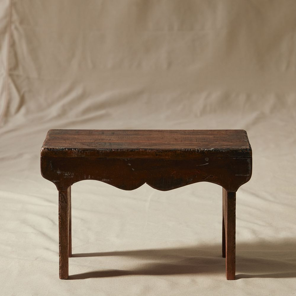 Reclaimed Wood Decorative Pedestal | GreenRow