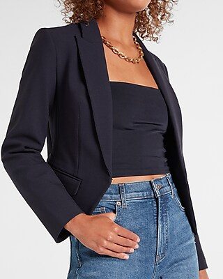Soft & Sleek Peak Lapel Blazer | Express