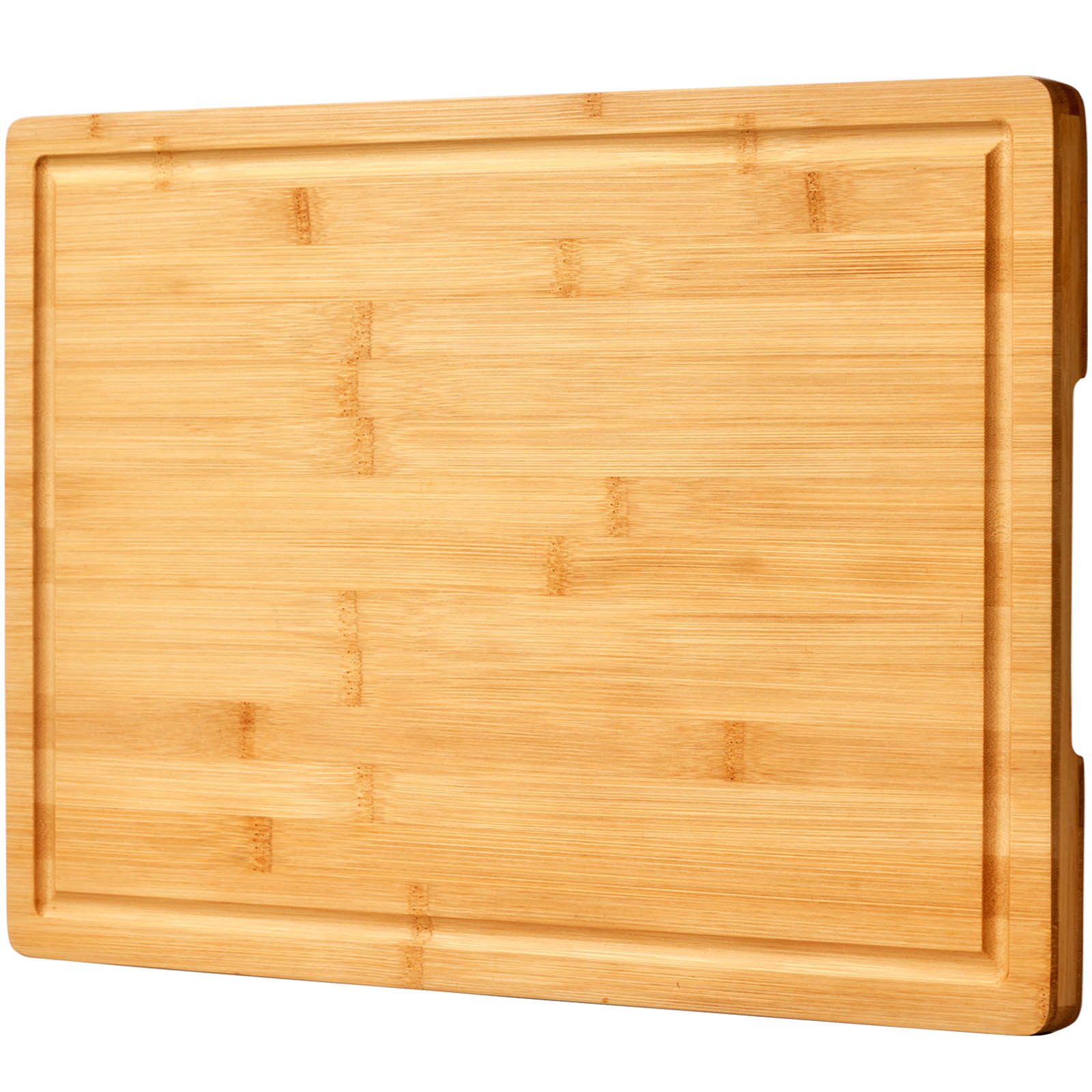 Bamboo Cutting Board for Kitchen, 18" Large Wood Charcuterie Cheese Board, Wooden Chopping Block ... | Amazon (US)