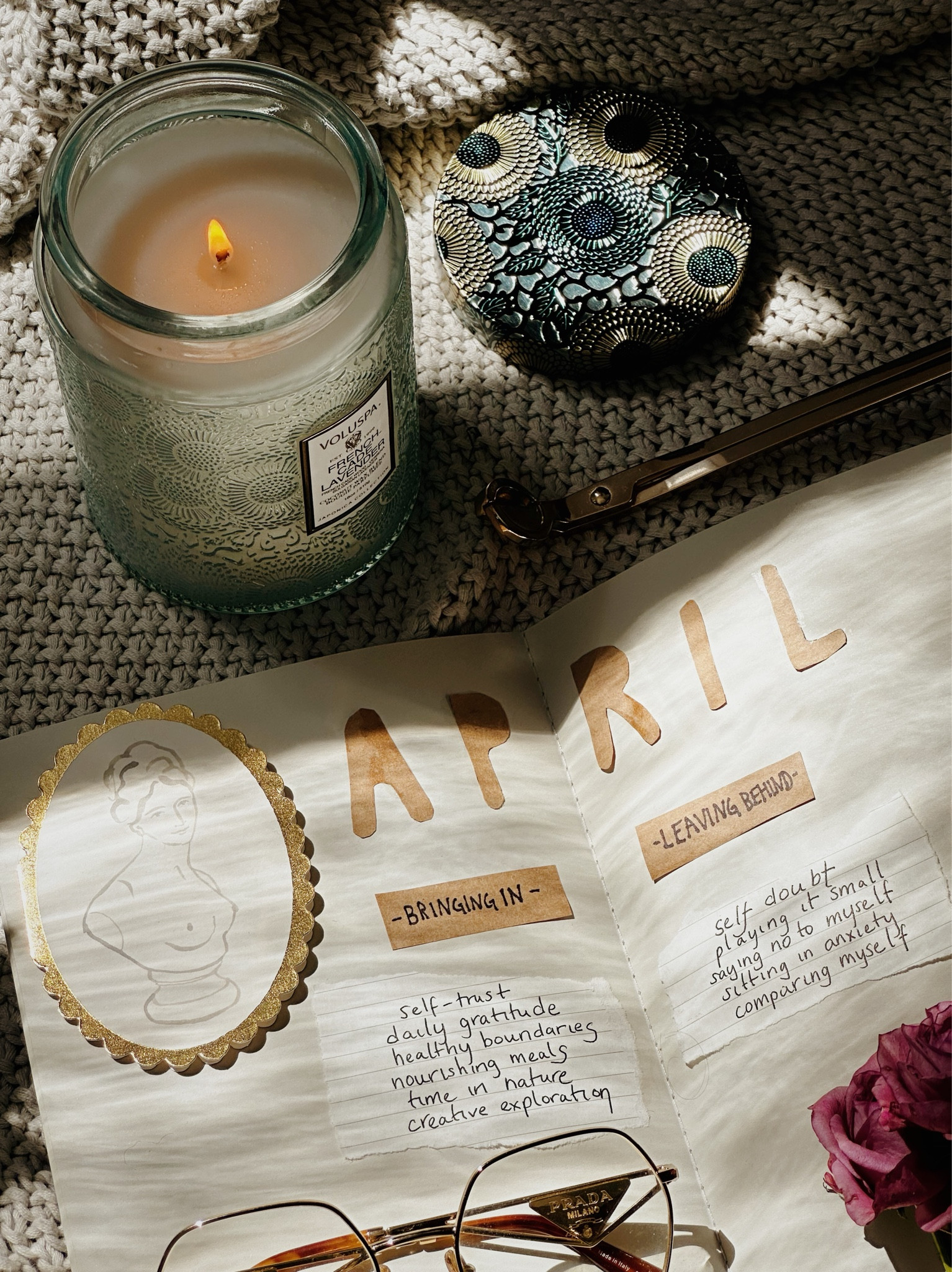 viluspa luxury lavendar candle