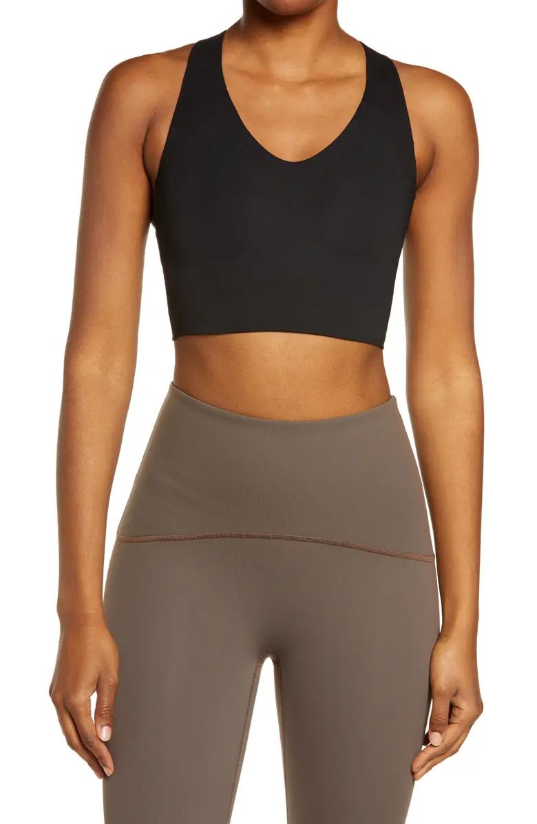 Longline Medium Impact Sports Bra | Nordstrom