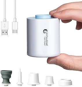FLEXTAILGEAR Tiny Pump Portable Air Pump Ultra-Mini Air Pump with 1300mAh Battery USB Rechargeabl... | Amazon (US)