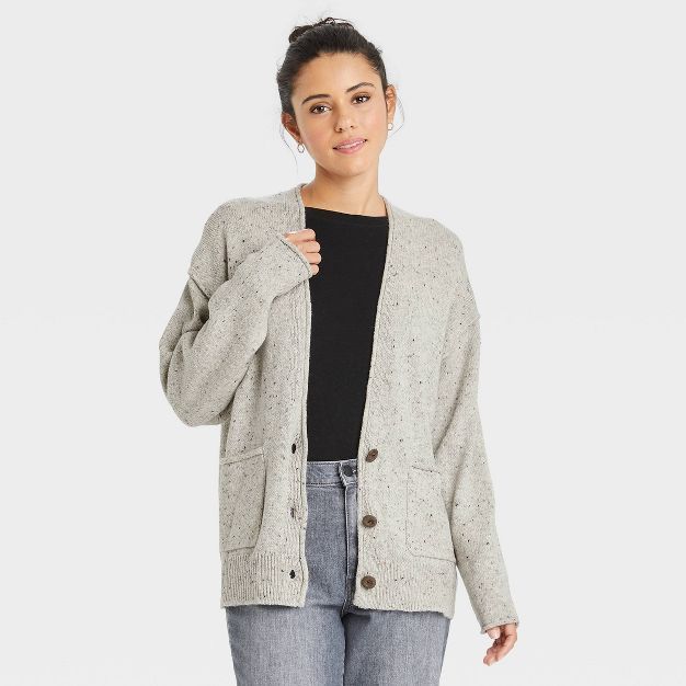 Women's Button-Front Grandpa Cardigan - Universal Thread™ | Target