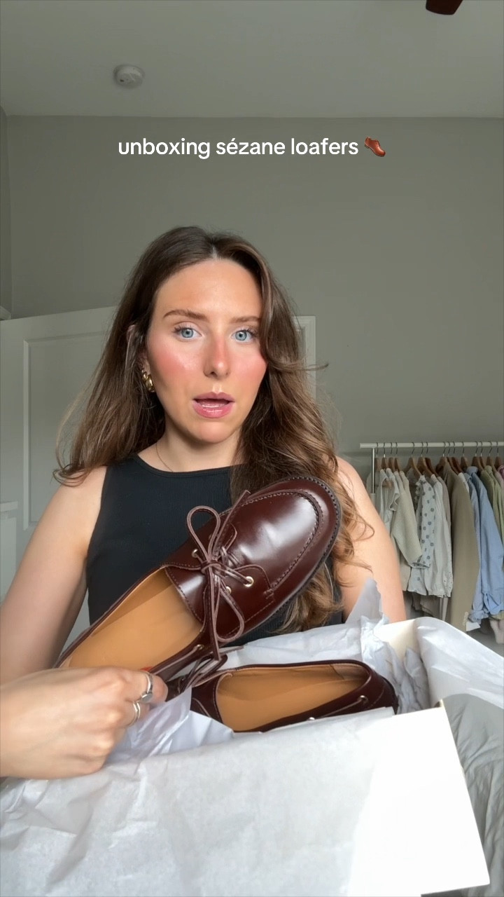 Loafers for summer 👞 

#sezane #sezanelovers #sezanepartner #sezanehaul #sezanetryon #sezaneunboxing #sezanestyle #loafers  #summerfashion #sezaneloafers #shoetrend #miumiu #styletip #ootd #fashiontip #minimalstyle #capsulewardrobe #summerstyle #summeroutfit #tryonhaul #pinterestaesthetic #fashiontok #boatshoes 

#LTKStyleTip #LTKSeasonal