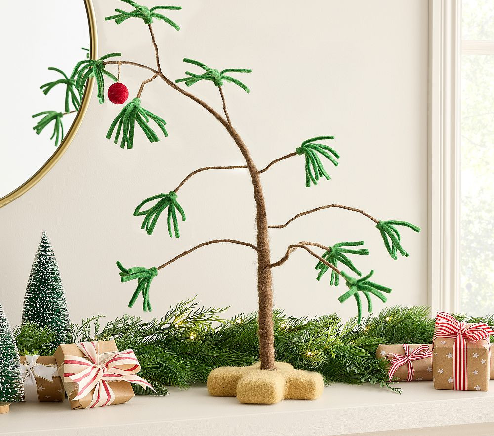Peanuts® Snoopy® Charlie Brown® Felt Tree | Pottery Barn Kids
