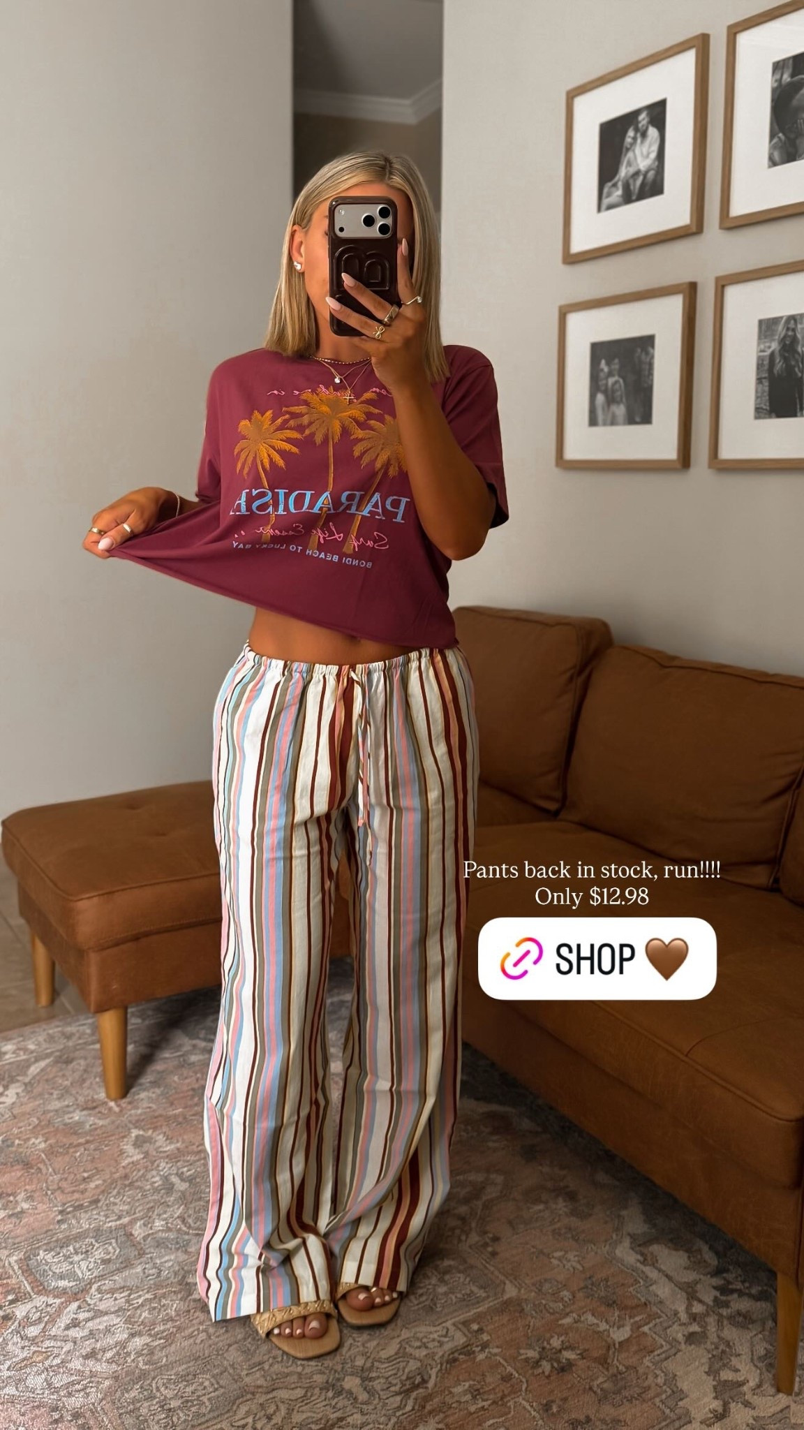 Pants back in stock, run!!!! Only $12.98