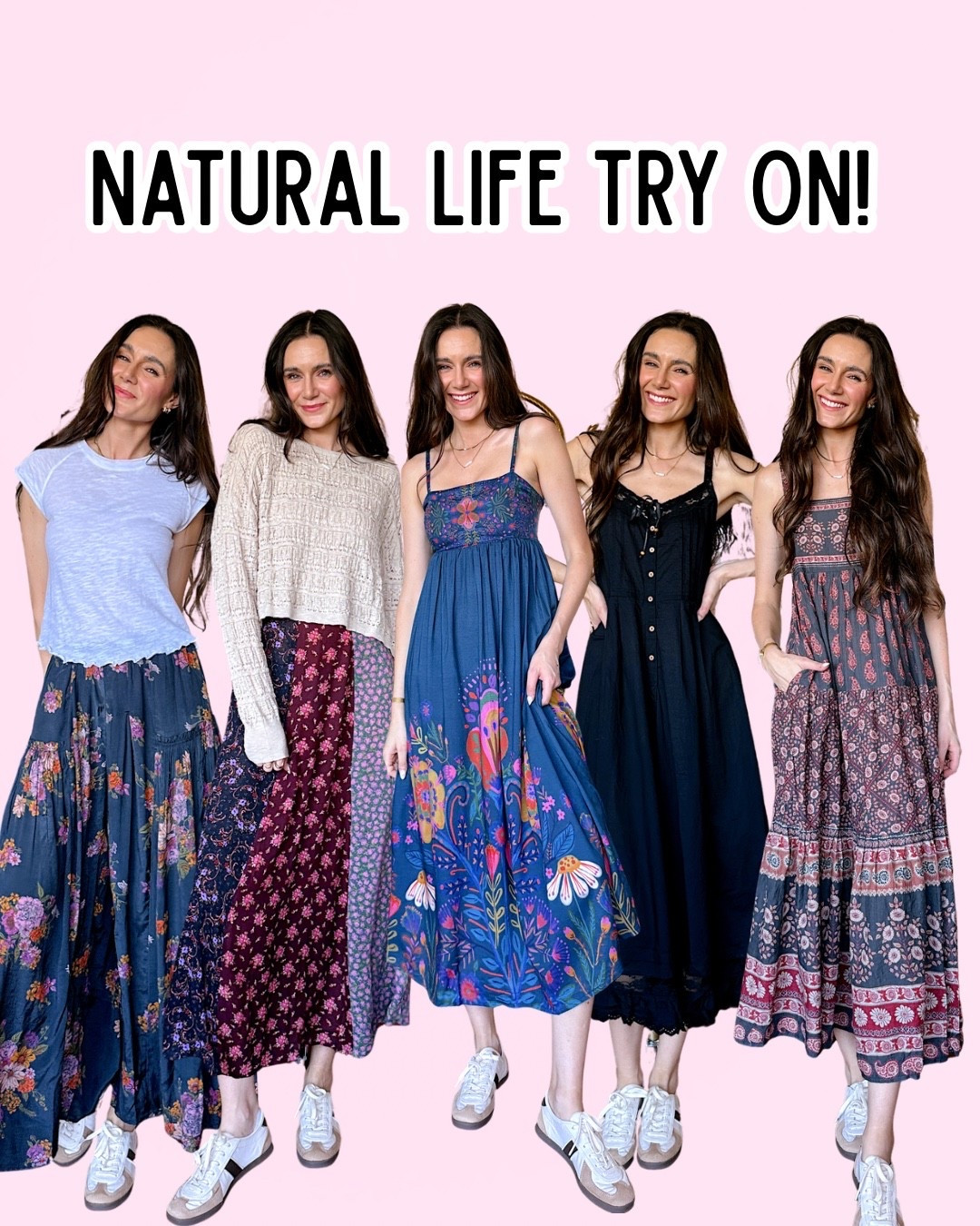 Natural life haul! So excited about these pieces. The fabrics are so soft and high quality.
Wearing XS in everything! 