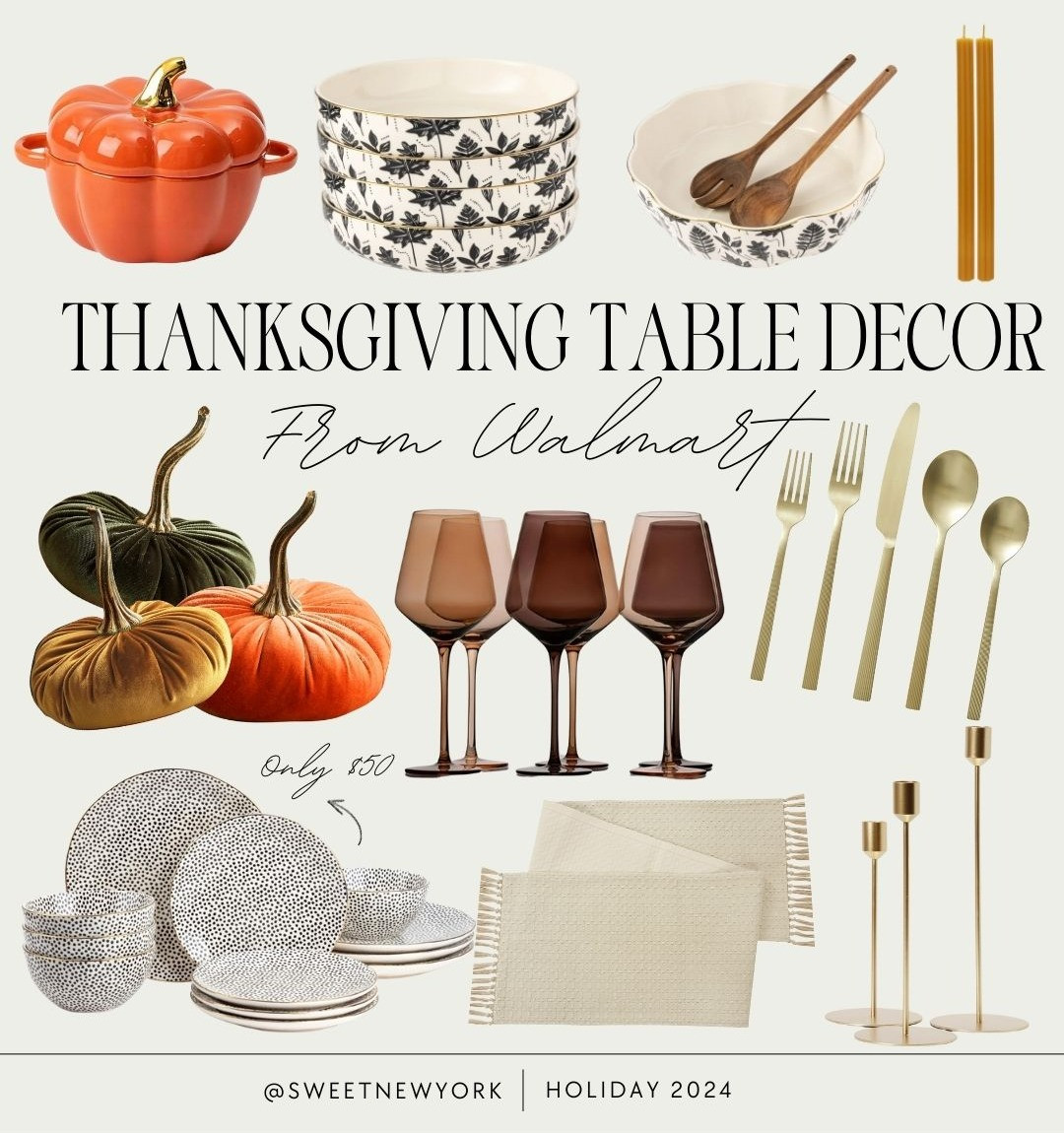 Walmart Thanksgiving Table Decor Inspo, Walmart finds, thanksgiving table scape, thanksgiving tablescape, table decor, holiday entertaining, thanksgiving decor, walmart home, fall decorations, fall decor, holiday decor, neutral holiday decor, affordable holiday decor, thanksgiving table decorations 

 

#LTKHoliday #LTKSeasonal #LTKHome