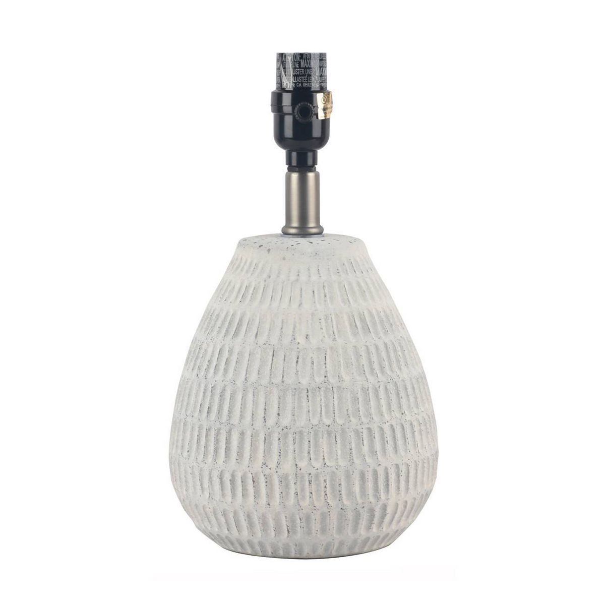Ceramic Textured Table Lamp Base White - Threshold™ | Target