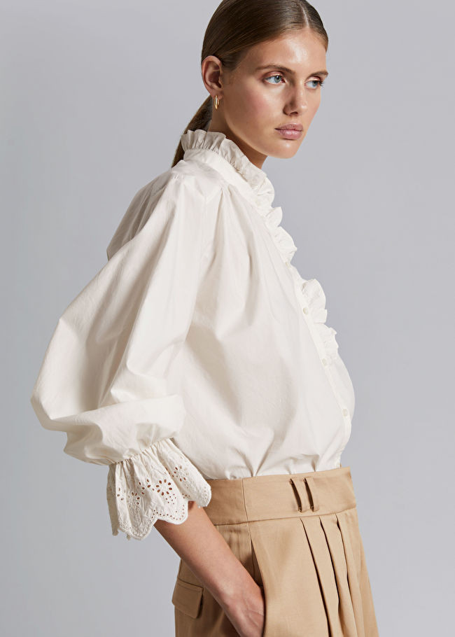 Bestickte Bluse | & Other Stories (DE + FR)