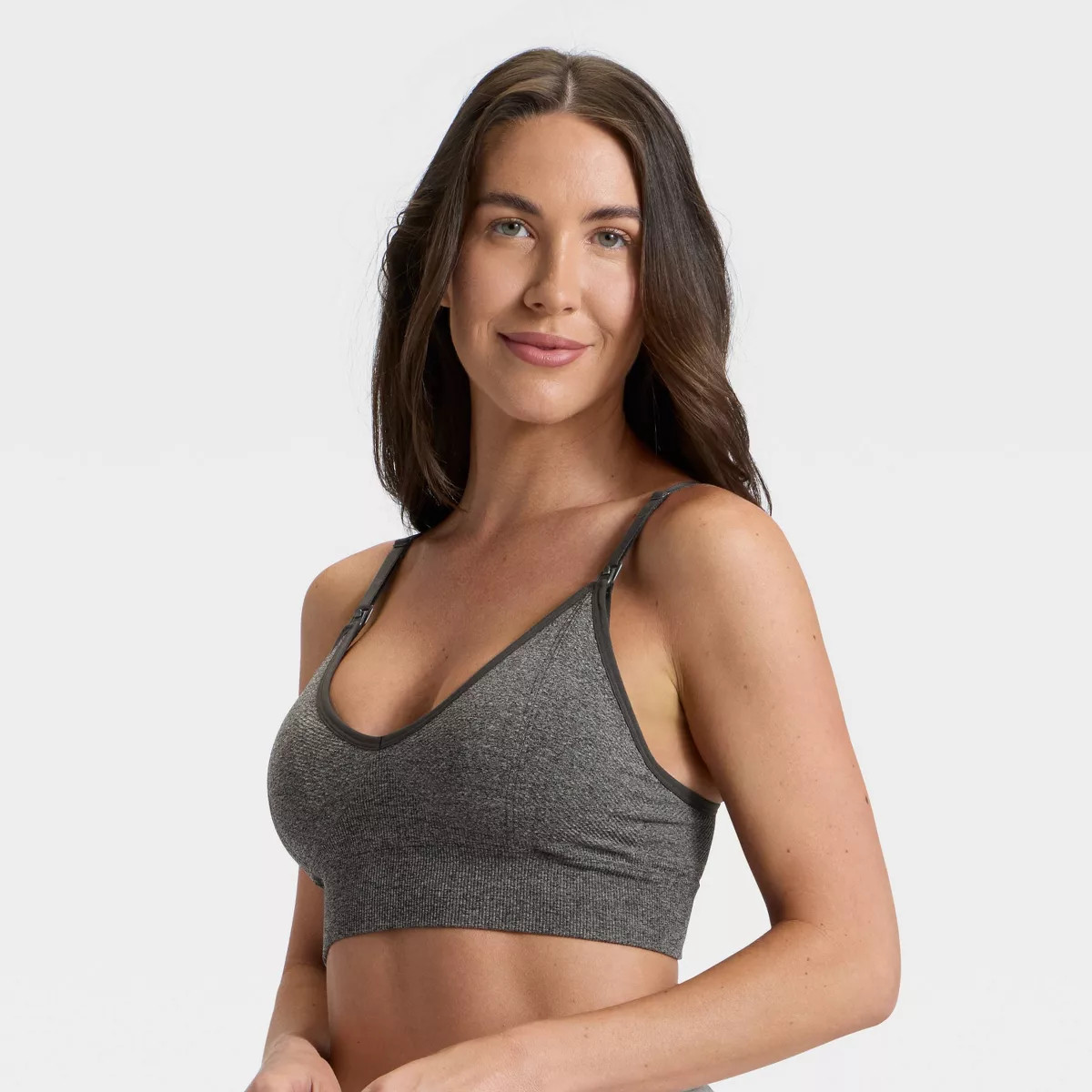 Women's Seamless Light Support Nursing Sports Bralette - Auden™ | Target