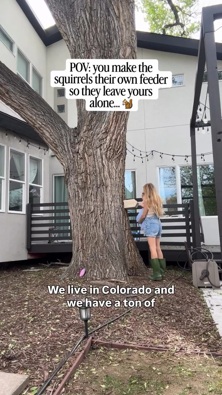 we made something for the squirrels too
and turned it into one of those slow, sweet afternoons

motherhood keeps teaching me
it doesn’t have to be perfect to be meaningful

just showing up, trying, and figuring it out as we go 🐿️✨

save this for a simple day with your littles

#squirrelfeeder #diysquirrelfeeder #letsgetoutside #toddleractivities #simplemoments