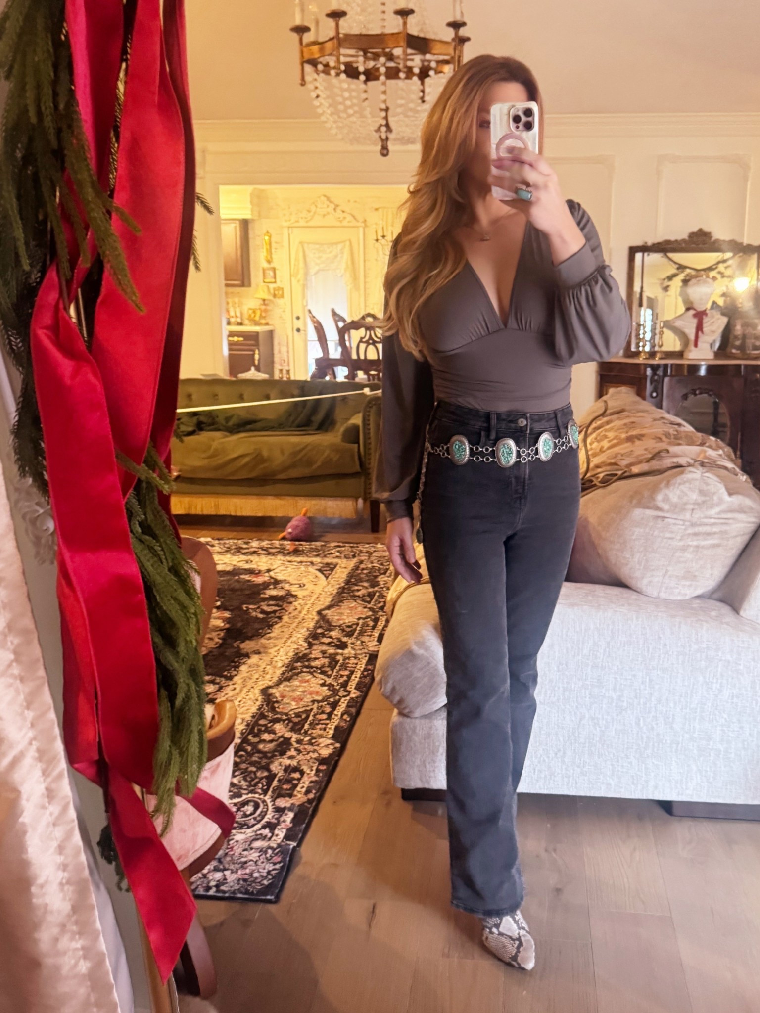 Jeans are not my favorite but I was going to be in and out of the cold!! 🥶 

#LTKOver40 #LTKdayinmylife #LTKTall