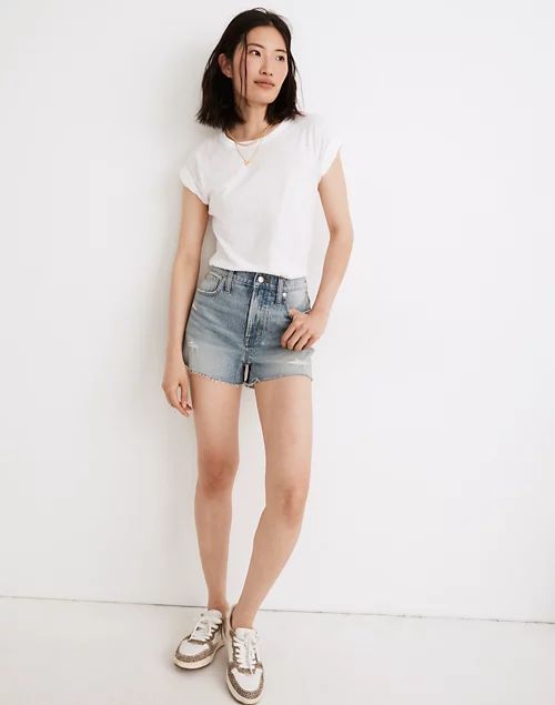 The Perfect Jean Short in Snyder Wash: TENCEL™ Denim Edition | Madewell