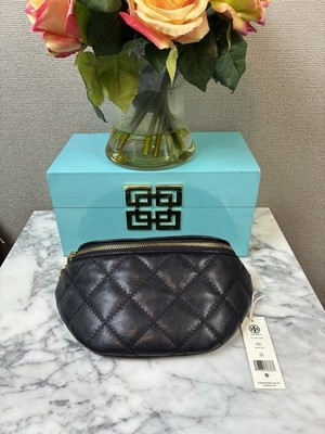 Tory Burch Black Quilted Leather Willa Belt Bag - NWT Retail $400 | eBay | eBay US