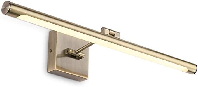 Modern LED Picture Lights 24.4 inch, Joosenhouse Antique Bronze Metal Artwork Display Lamp with R... | Amazon (US)