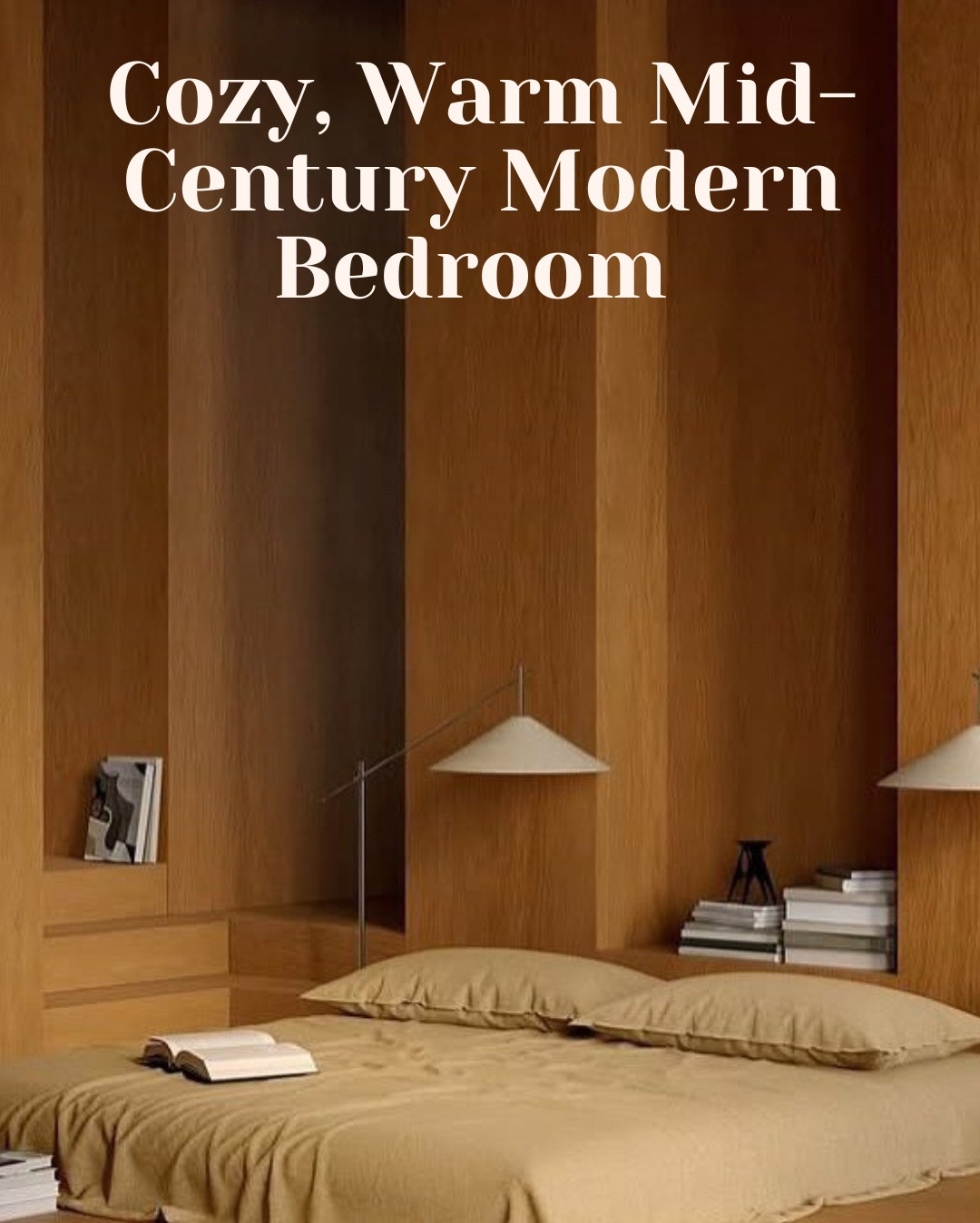 Cozy warm mid century modern bedroom furniture and home decor accents for the apartment, house and beyond. From oak bed frames to warm table lamps, these are the bedroom interior finds you’ve been waiting for! #mcm #midcenturymodern #bedroom #furniture #decor #interior #decorideas 

#LTKHome #LTKNYFW #LTKFamily