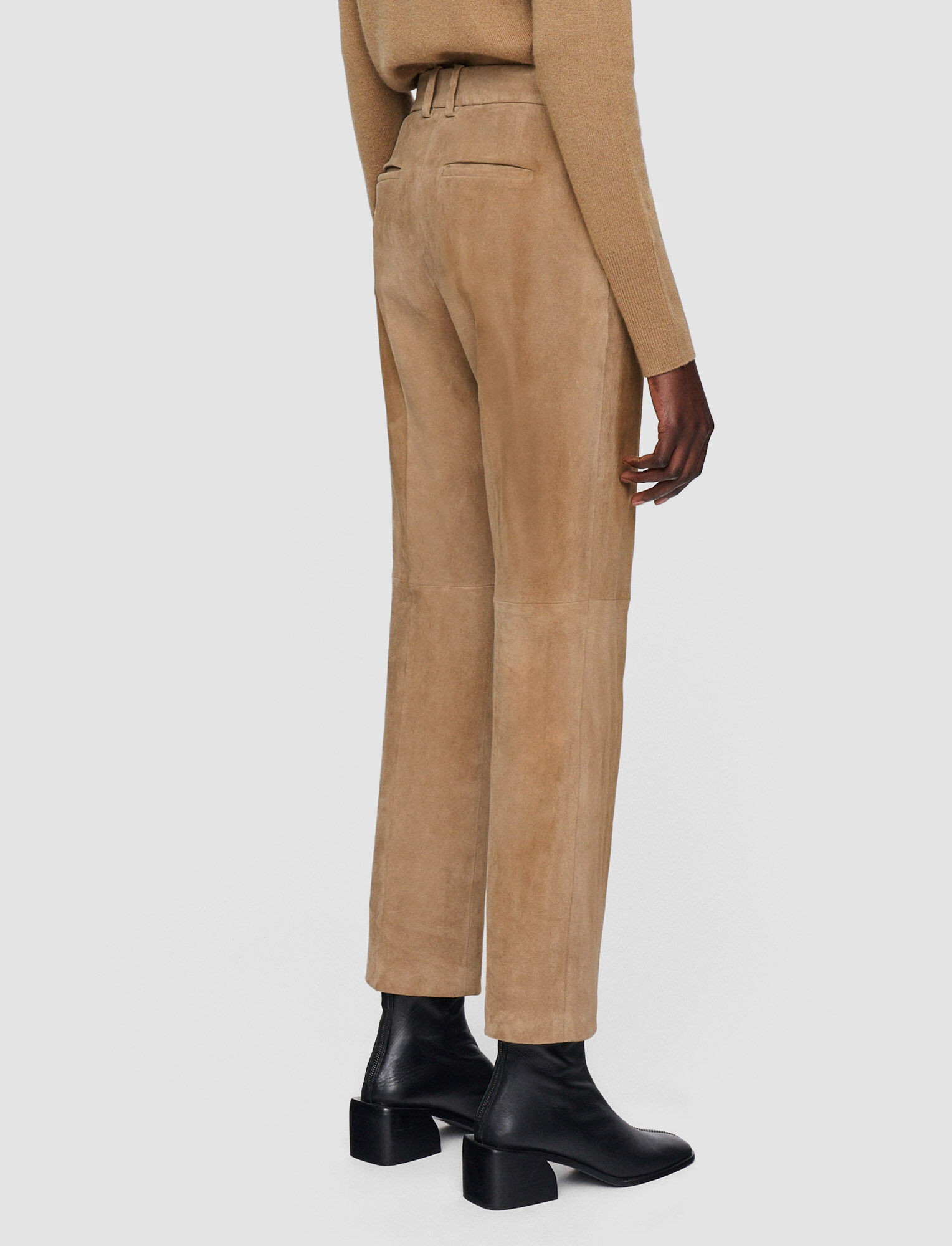 Suede Stretch Coleman Trousers | Joseph
