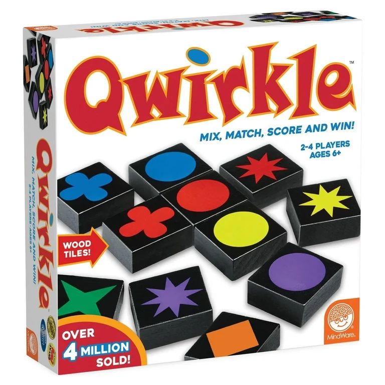 MindWare Qwirkle™ Game - 2 to 4 Players - Ages 6+ | Walmart (US)