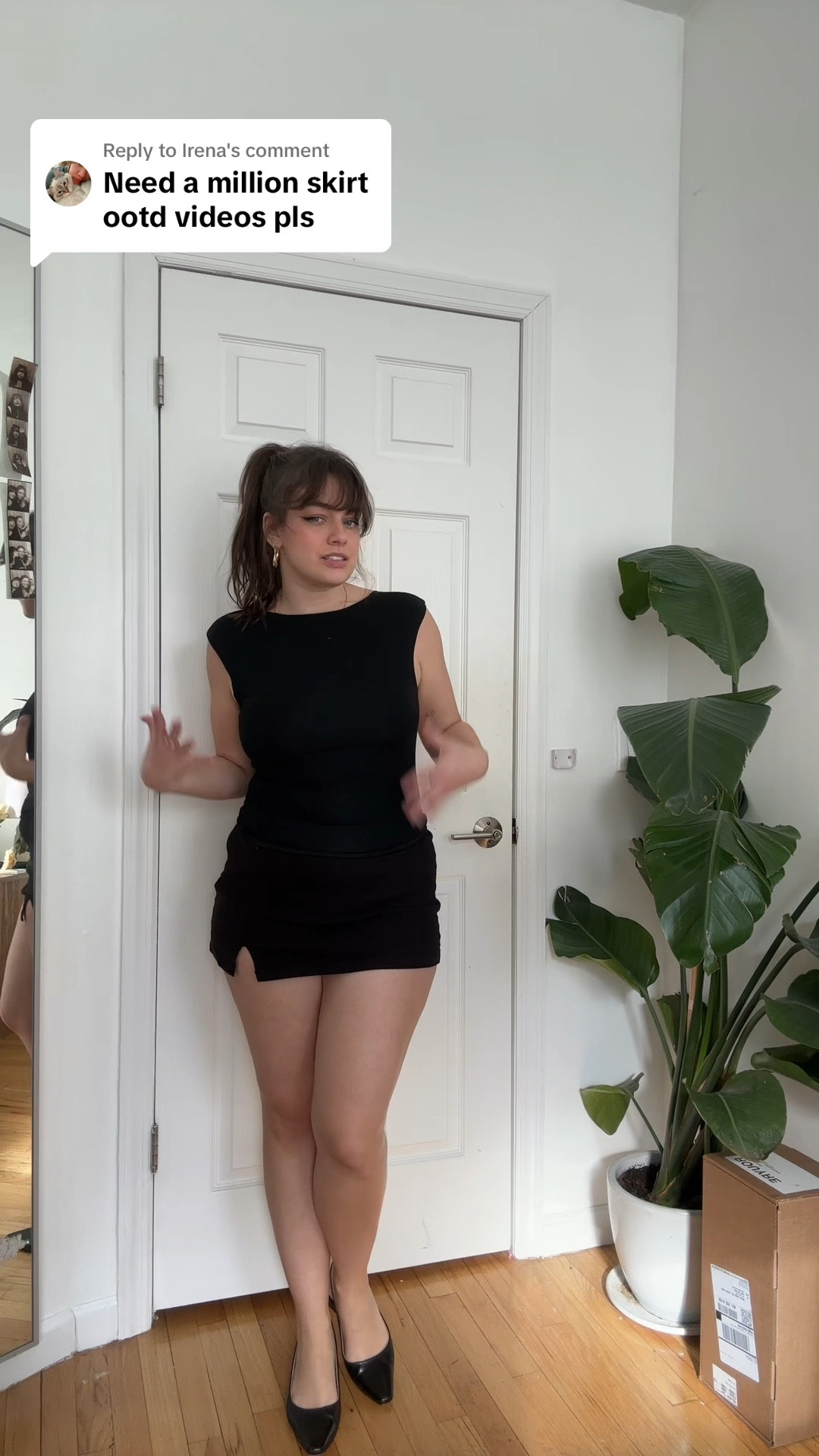 jackets are all thrifted and block backless top is from tigermist but linked everything else :)