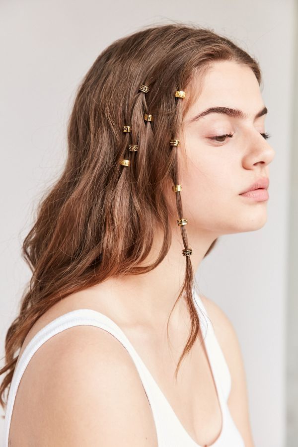 Regal Rose Engraved Hair Charm Set | Urban Outfitters (US and RoW)