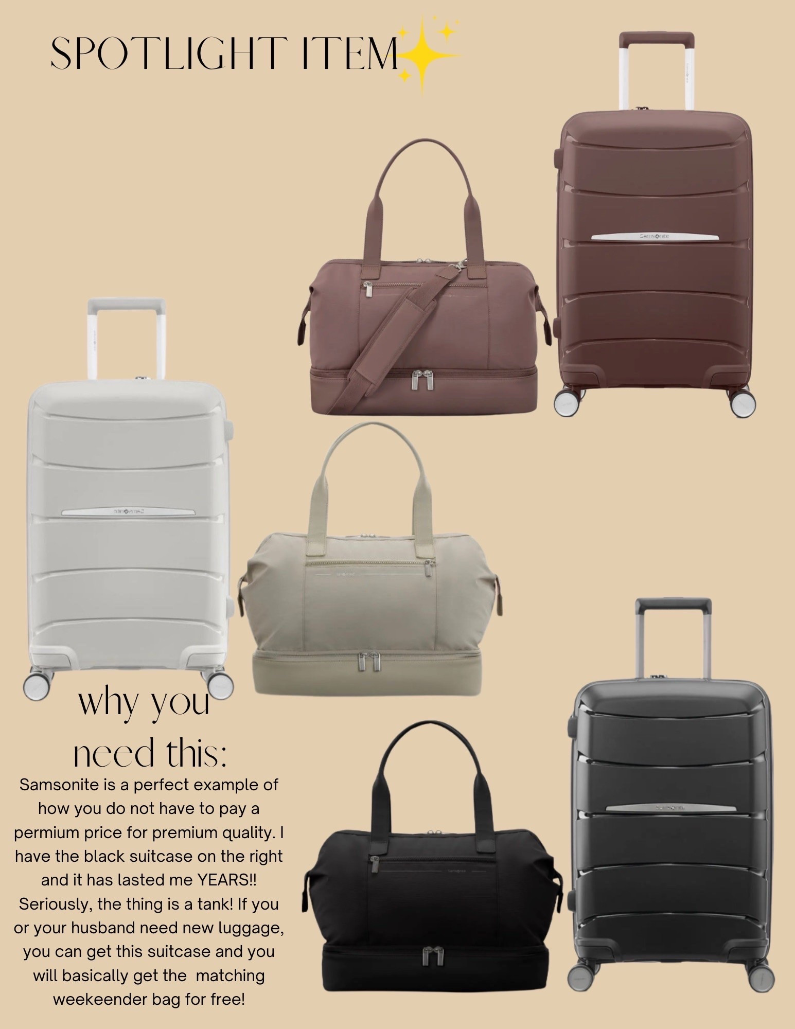 The Nordstrom anniversary sale is here and this is the luggage you need to buy! Such a regional price for two pieces for last year through many￼ travel adventures!

#LTKSaleAlert #LTKTravel #LTKdayinmylife