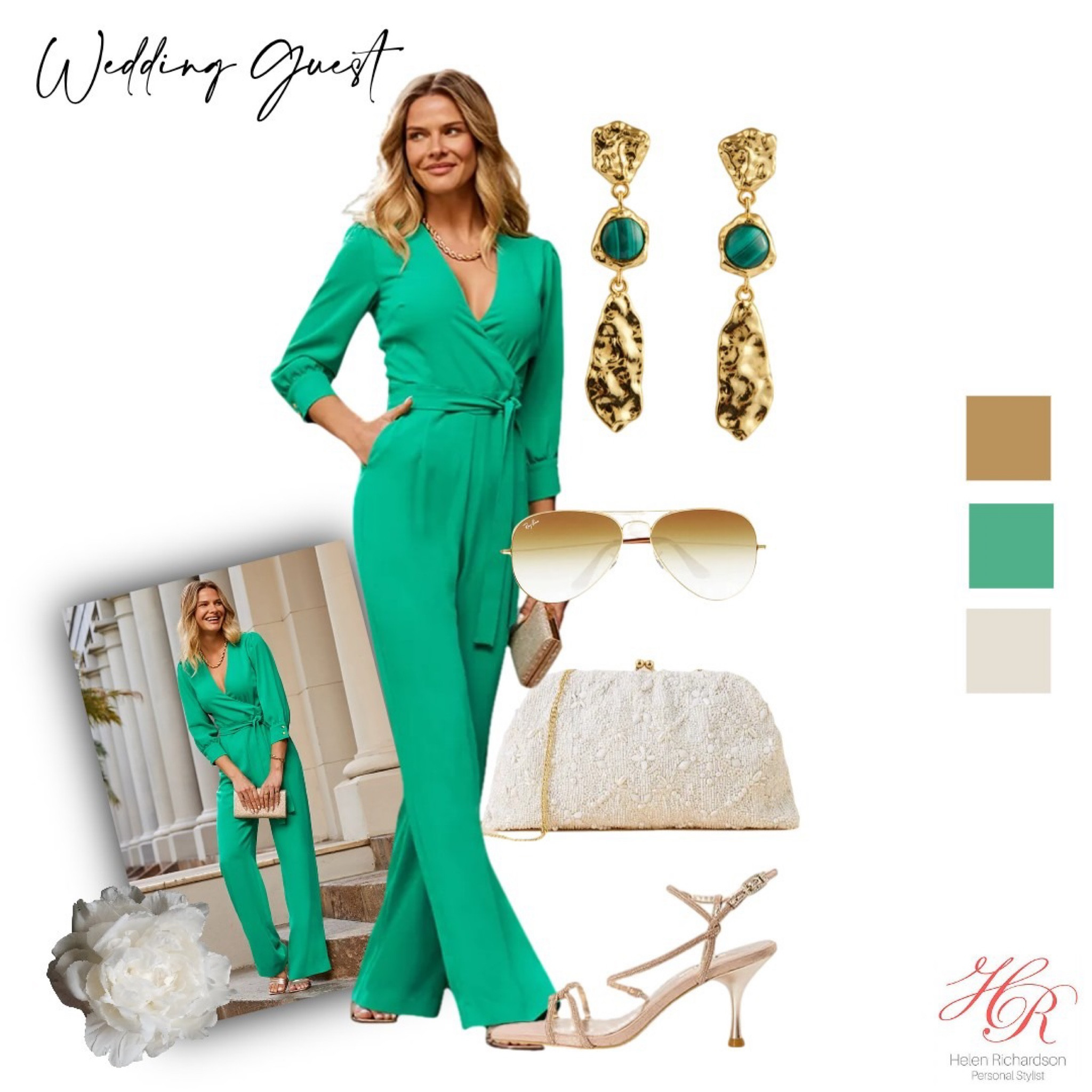 Wedding Guest Jumpsuit!
Elegant and stylish to wear for a wedding event paired with interesting accessories. I love that everything can be worn with other items ♥️

#LTKSeasonal #LTKwedding #LTKeurope