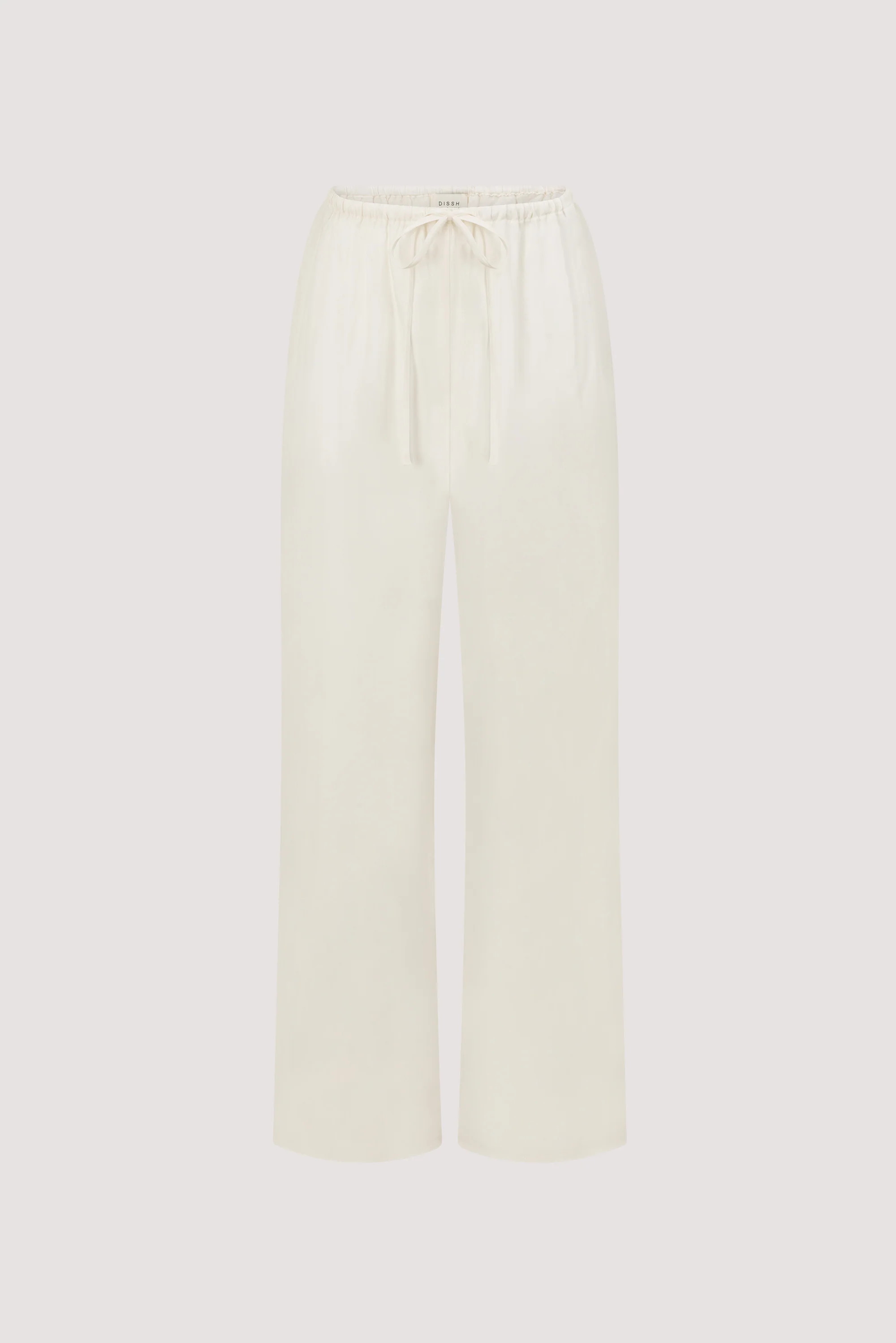 ADDIE WHITE CUPRO PANT | DISSH