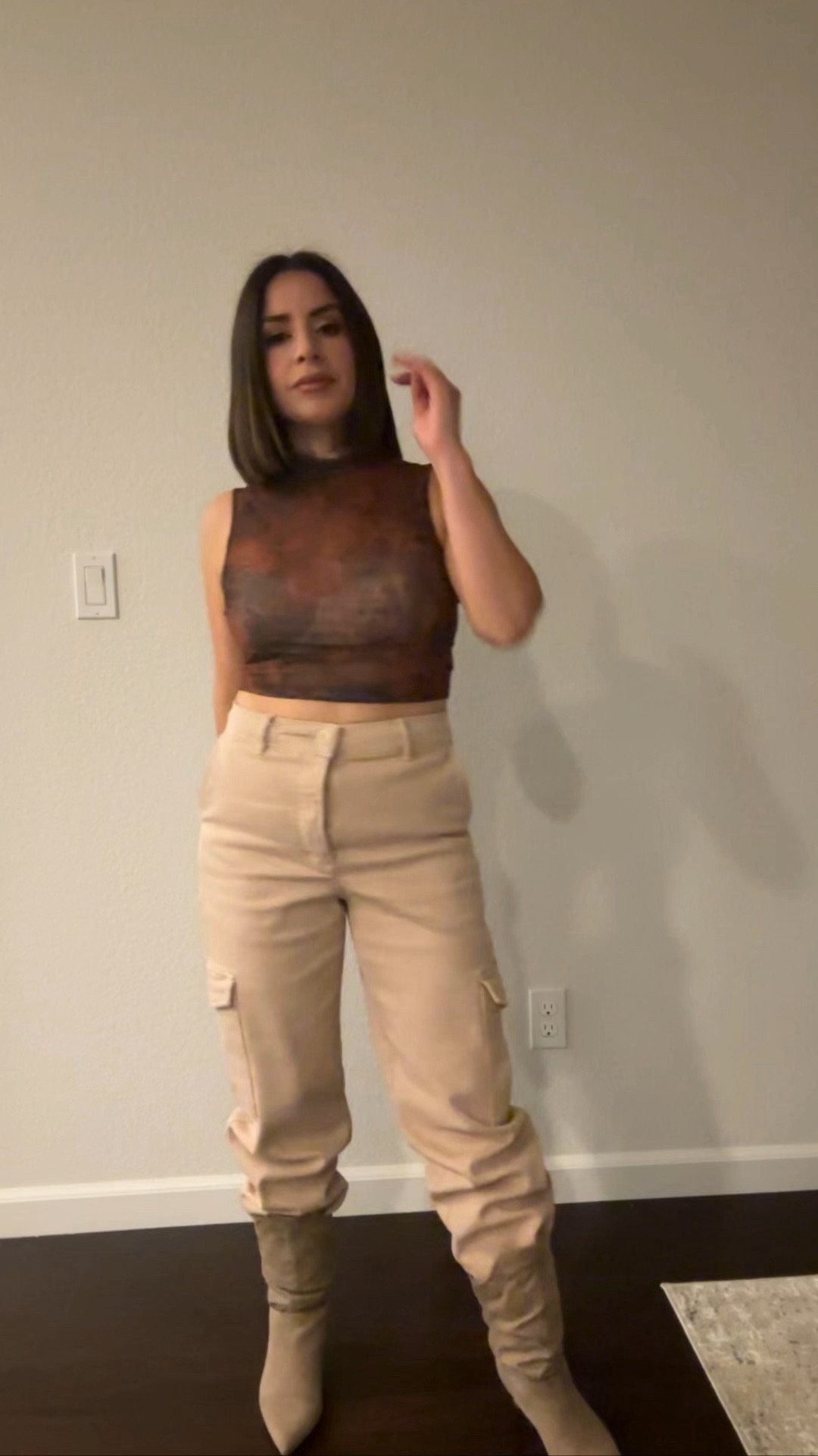 Cargo pants: 4
Boots: 6
Bomber jacket: Small

#LTKfindsunder100 #LTKstyletip #LTKshoecrush