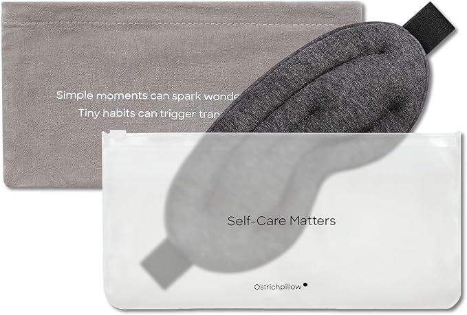 Ostrichpillow Hot & Cold Eye Mask - Clay Beads Hot Cold and Compression Therapy for Dark Circles,... | Amazon (US)