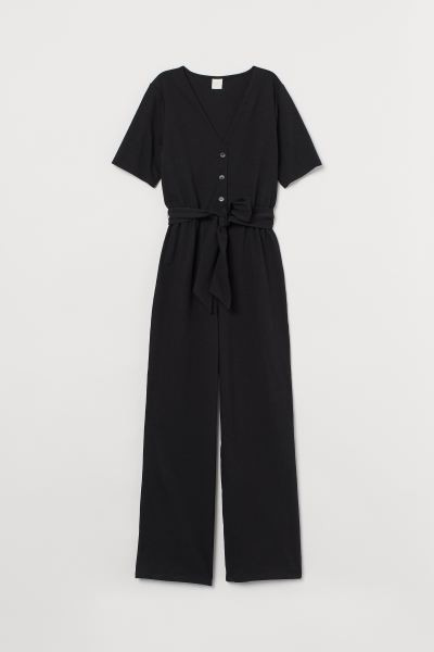 Cotton-blend Jumpsuit | H&M (US + CA)