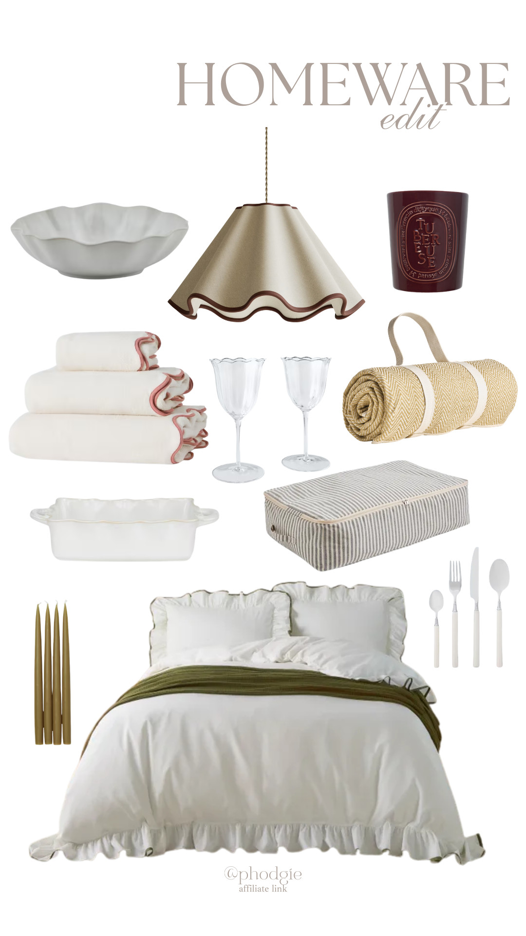 The Homeware Edit
John Lewis, M&S, Scallop Trip, Cutlery, Candals, Picnic Basket, Storage 

 #LTKuk #LTKspring #LTKeurope
