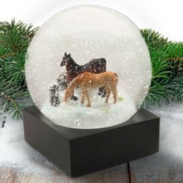 Horses Snow Globe | Rod's Western Palace/ Country Grace