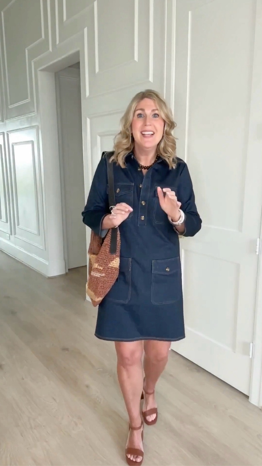 I LOVE these 3 dresses from Jude Connally and jewelry pieces from Susan Shaw.♥️

Denim dress is stretchy and a medium weight fabric. Runs tts. ♥️

Shirtdress is very stretchy. Runs tts. ♥️

Short a-line dress with ruffle is very stretchy and lightweight. Relaxed fit. Runs tts. ♥️

#LTKWatchNow #LTKStyleTip #LTKShoeCrush #LTKItBag #LTKOver40 #LTKWorkwear #LTKBeauty #LTKMidsize #LTKSeasonal #LTKootd

#LTKSpringSale