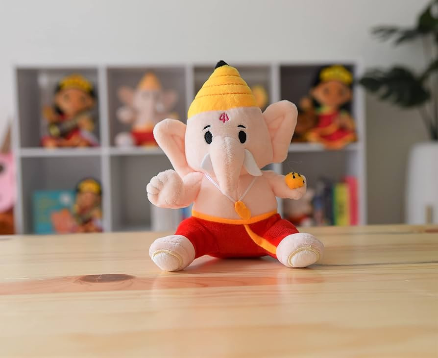 MODI TOYS Baby Ganesh (7 inch) Mantra Singing Plush Toy | Ideal for Newborns, Infants, Toddlers, ... | Amazon (US)