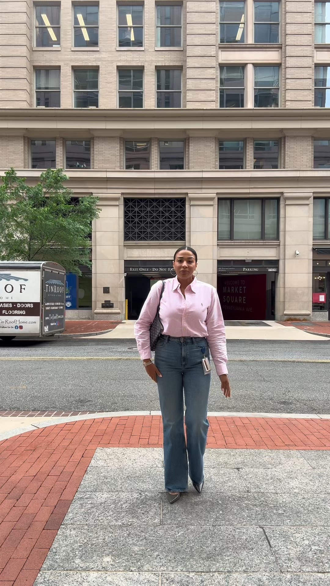 Casual and super easy work ootd when you have nothing else to wear 🫶🏽

#LTKWorkwear #LTKStyleTip #LTKMidsize