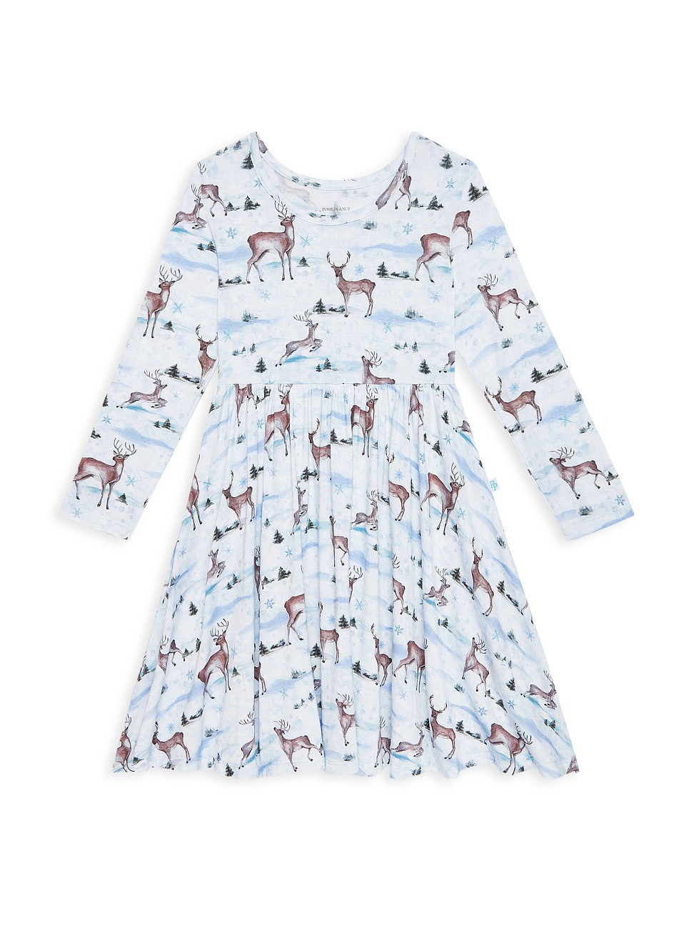 Little Girl's & Girl's Vermont Long Sleeve Twirl Dress | Saks Fifth Avenue