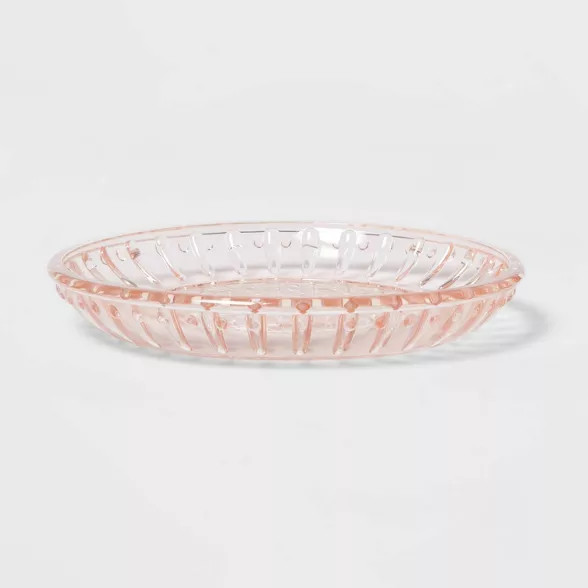 Glass Soap Dish Blush - Opalhouse™ | Target