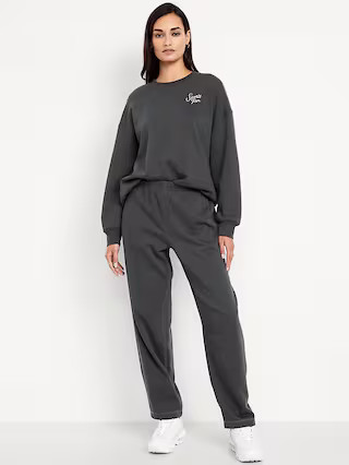 Mid-Rise SoComfy Slouchy Sweatpants | Old Navy (US)