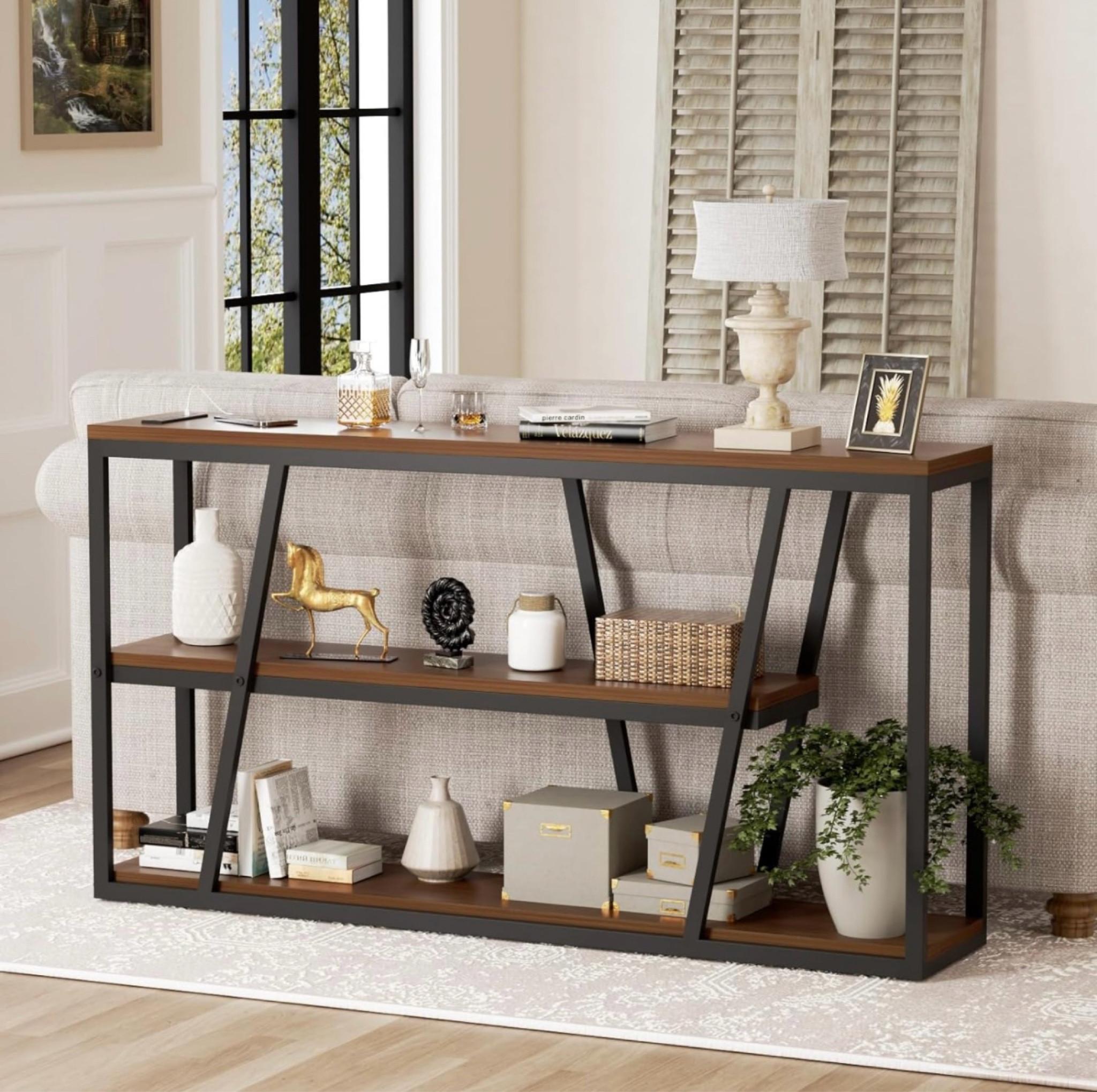 Beautiful console table. Will make everything so put together🙌🏽

#LTKU #LTKhome #LTKfindsunder100