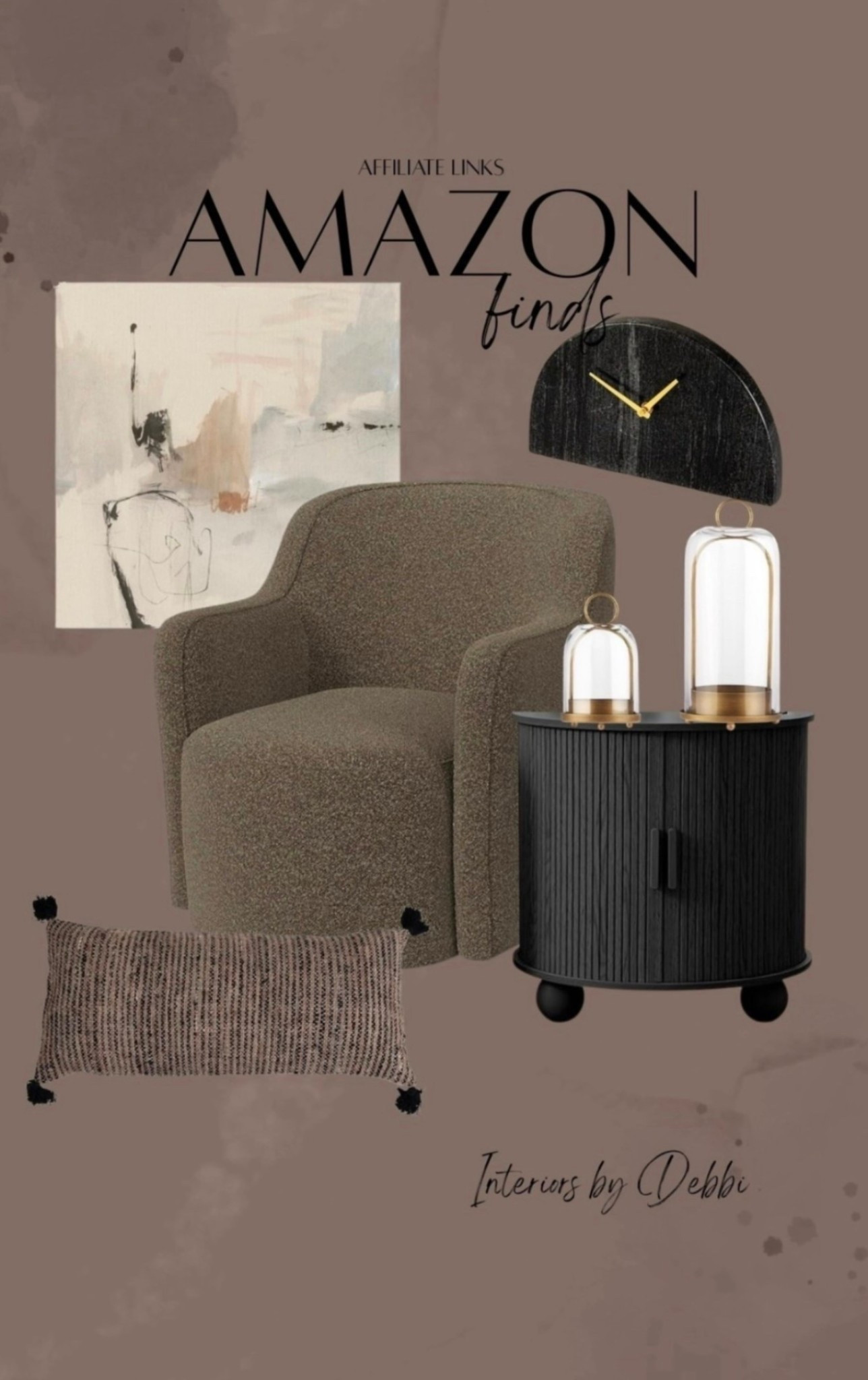 Amazon Finds
Accent chair, side table, artwork, lumbar pillow, transitional home, modern decor, amazon find, amazon home, target home decor, mcgee and co, studio mcgee, amazon must have, pottery barn, Walmart finds, affordable decor, home styling, budget friendly, accessories, neutral decor, home finds, new arrival, coming soon, sale alert, high end look for less, Amazon favorites, Target finds, cozy, modern, earthy, transitional, luxe, romantic, home decor, budget friendly decor, Amazon decor #amazonhome



#LTKSeasonal #LTKHome