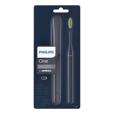 Philips One by Sonicare Battery Toothbrush - HY1100/04 - Midnight | Target
