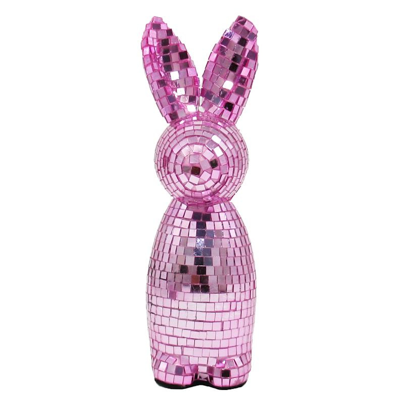 Bunny Brights Pink Disco Bunny, 8" | At Home